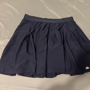 Alo navy tennis skirt